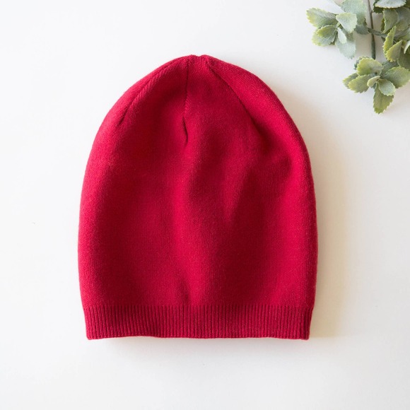 Funky Monkey Accessories - Raspberry Pink Cashmere Blend Beanie